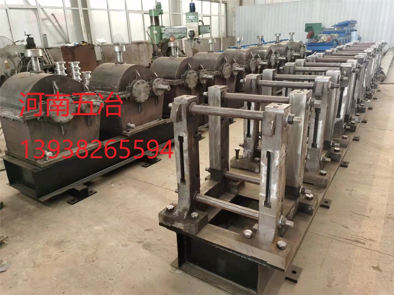 哈芬槽道鋼生產中